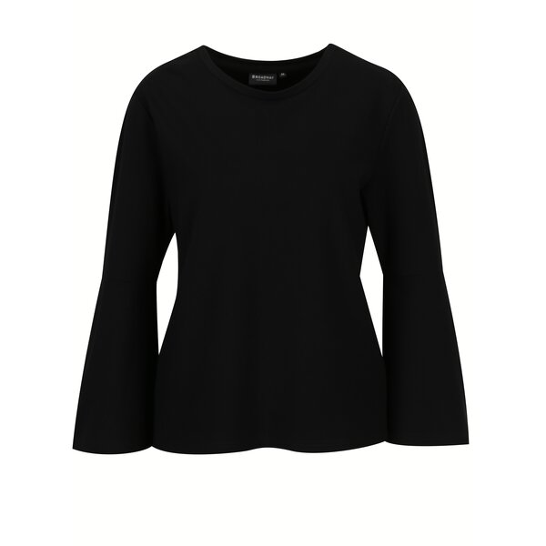 Bluza neagra cu maneci clopot - Broadway Noemy