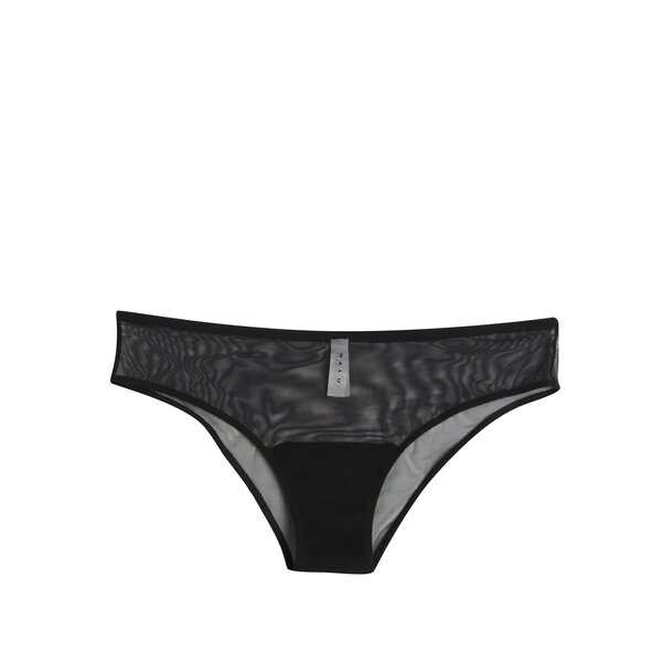 Chiloti negri translucizi din tul - NALU Underwear