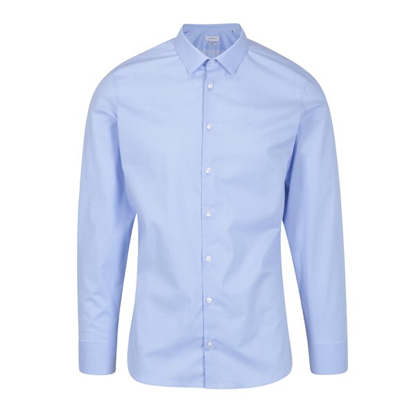 Camasa bleu slim fit pentru barbati - LABFRESH