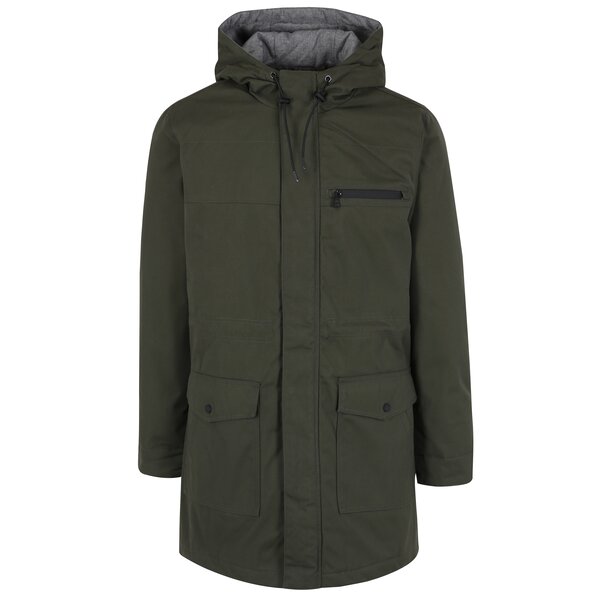 Geaca parka verde inchis cu gluga ONLY & SONS Johann