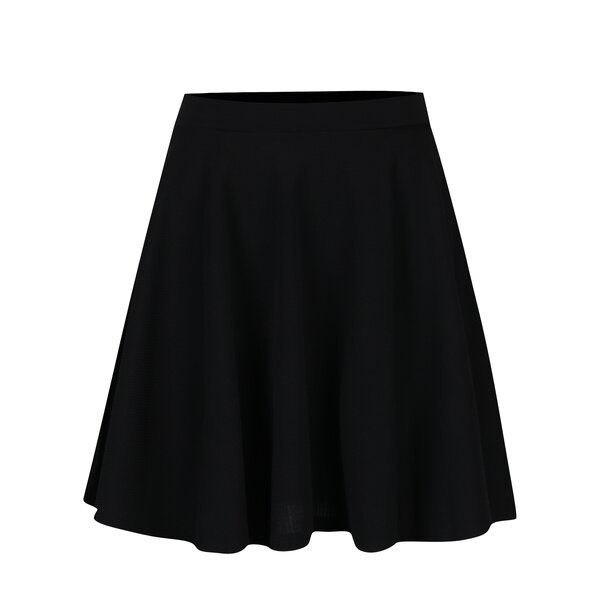 Fusta clos neagra cu model fin si structurat - Haily´s Gina