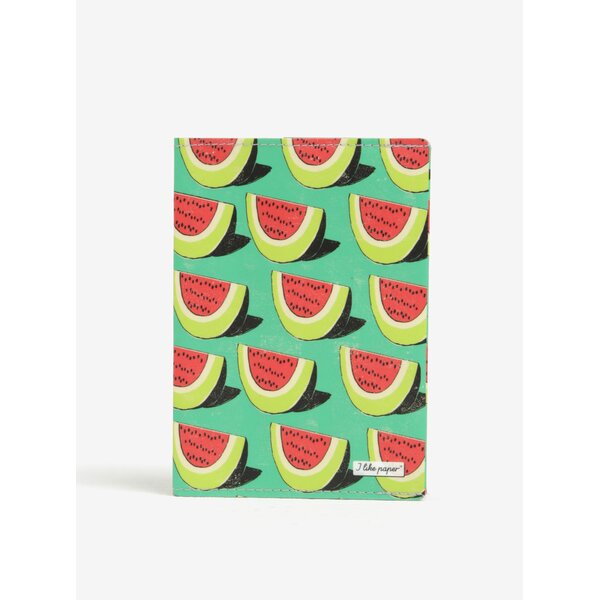 Port pentru actele de calatorie cu print amuzant - I Like Paper Port pentru actele de calatorie cu print amuzant - I Like Paper