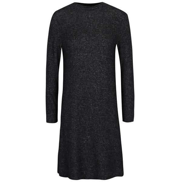 Rochie gri inchis melanj cu maneci lungi - ONLY Leo Rochie gri inchis melanj cu maneci lungi - ONLY Leo