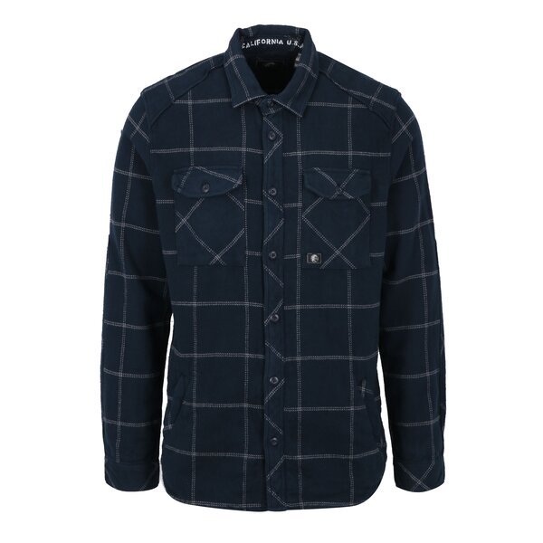 Camasa bleumarin din flanel cu print - ONeill