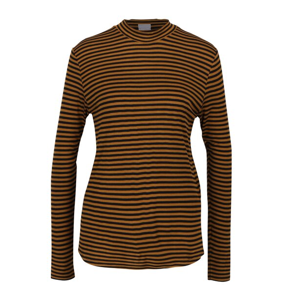 Bluza cu dungi negru & maro - Jacqueline de Yong Spirit