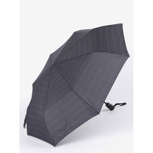Umbrela gri pliabila cu print pentru barbati - Doppler