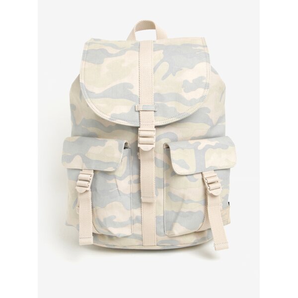 Rucsac crem cu print camuflaj Herschel Dawson