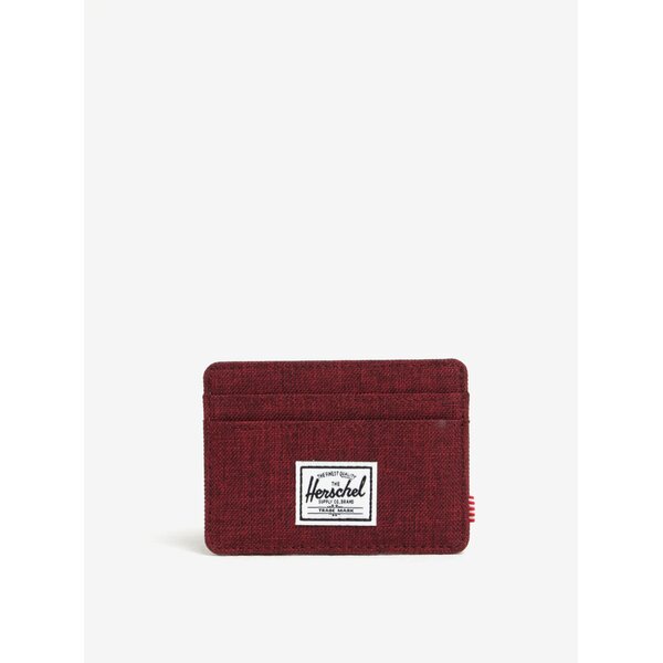 Portofel bordo melanj cu tehnologie anti-furt pentru barbati Herschel Charlie