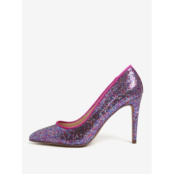 Pantofi cu aspect stralucitor roz & albastru - Dorothy Perkins