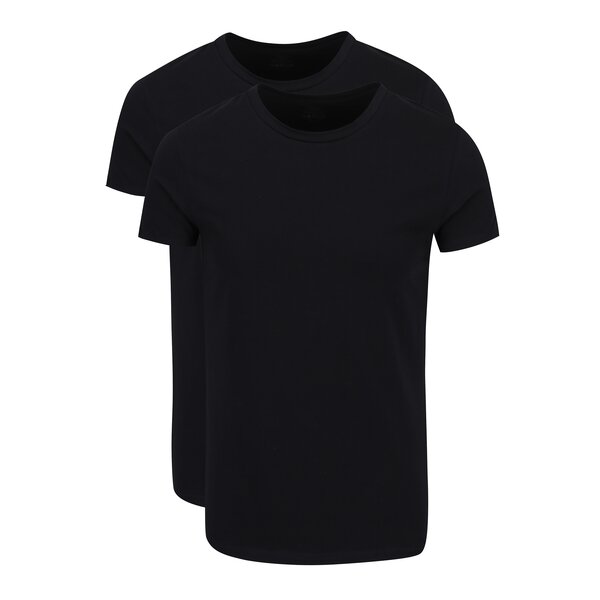 Set de 2 tricouri negre basic - Björn Borg
