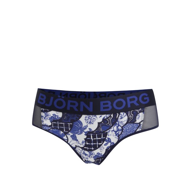 Chiloti albastru & alb cu print pentru femei - Björn Borg
