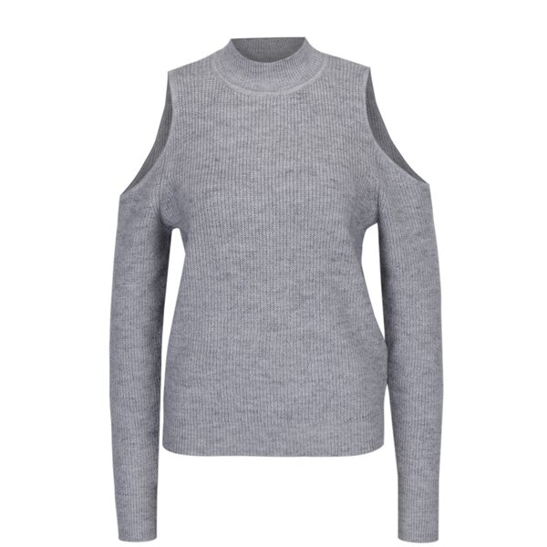 Pulover gri melanj cold shoulder VILA Heida