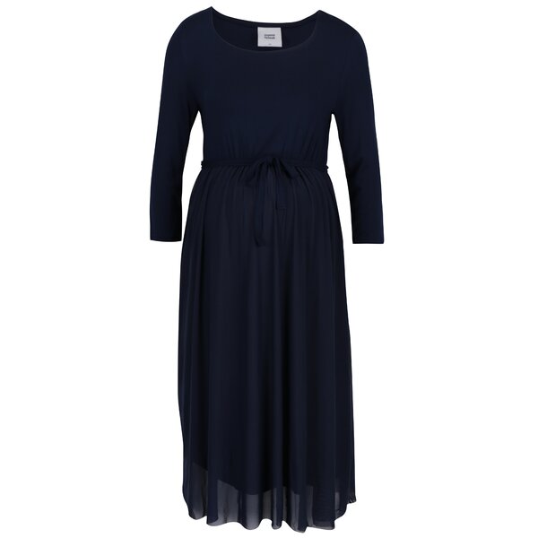Rochie bluemarin cu cordon pentru gravide - Mama.licious Bianka