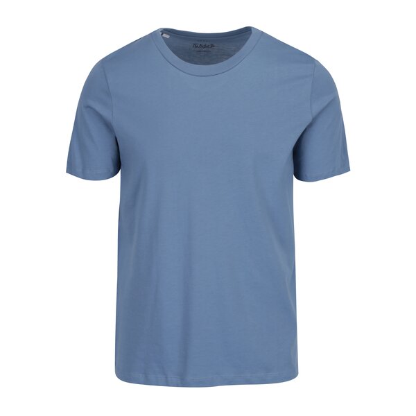Tricou basic albastru din bumbac pima - Selected Homme The Perfect