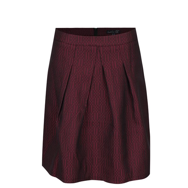 Fusta bordo cu pense si model geometric Smashed Lemon