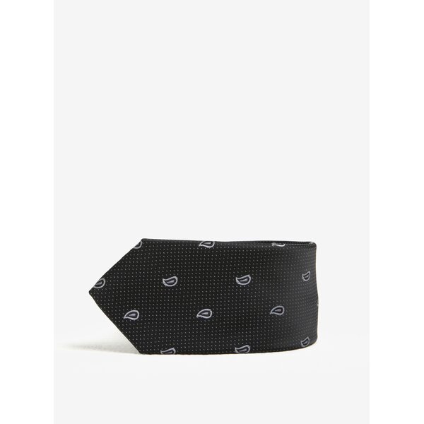 Cravata neagra cu model paisley - Selected Homme Xin Tie