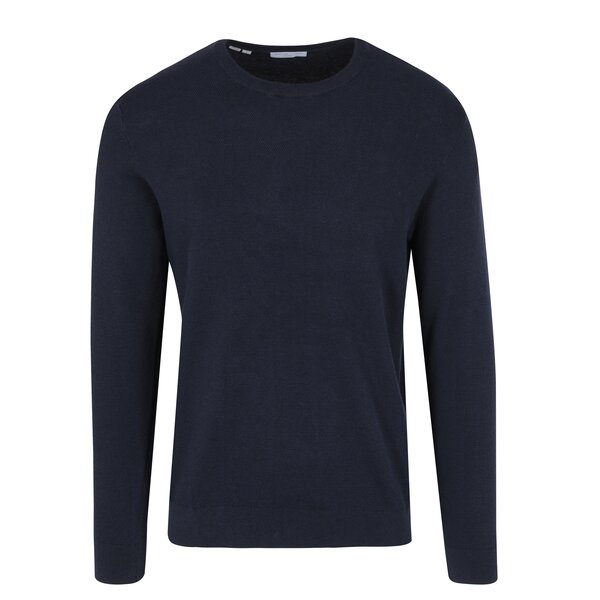 Pulover subtire bleumarin din bumbac - Selected Homme Damian