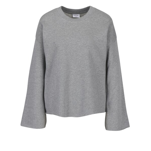 Bluza gri cu maneci evazate VERO MODA Bida