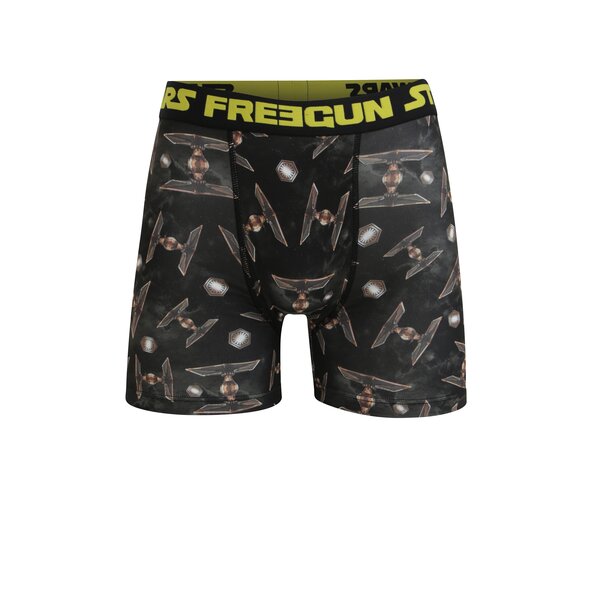 Boxeri negri cu print Star Wars pentru barbati - Star Wars Freegun