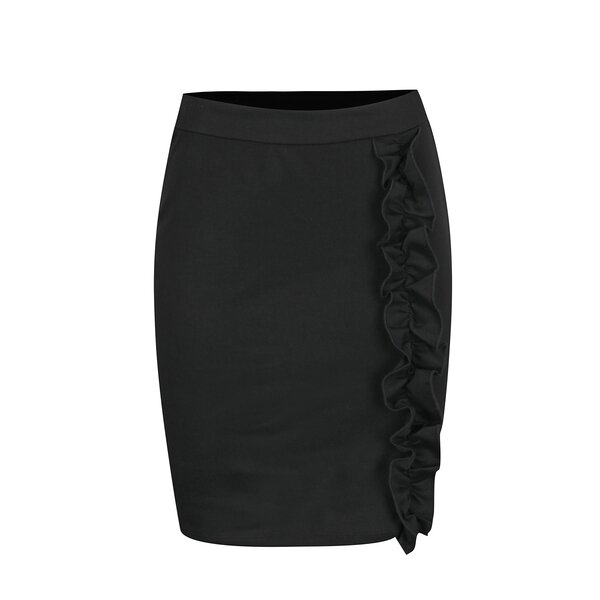 Fusta neagra cu volan lateral VILA Tinny