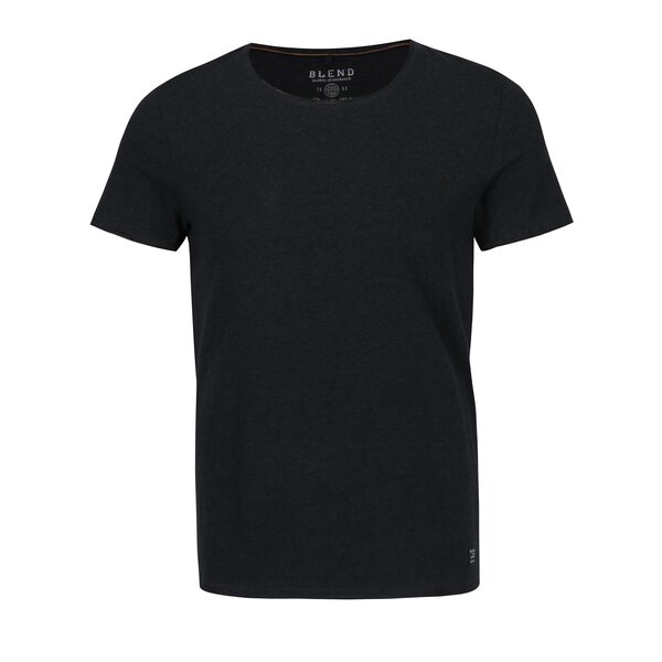Tricou verde inchis slim fit din bumbac - Blend