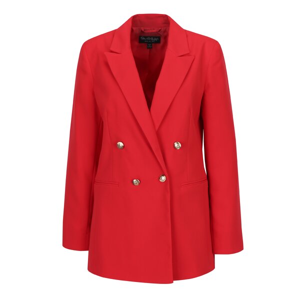 Sacou lung rosu Miss Selfridge