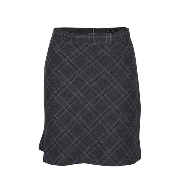 Fusta gri in carouri Dorothy Perkins
