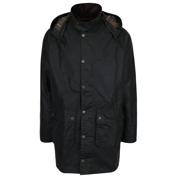Geaca verde inchis impermeabila Barbour Leighton Wax