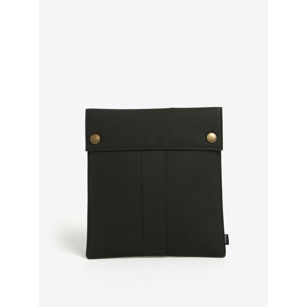 Husa pentru tableta din bumbac cerat verde inchis - Barbour Drywax