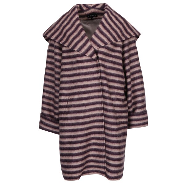 Palton oversized in dungi cu guler sal Kvinna