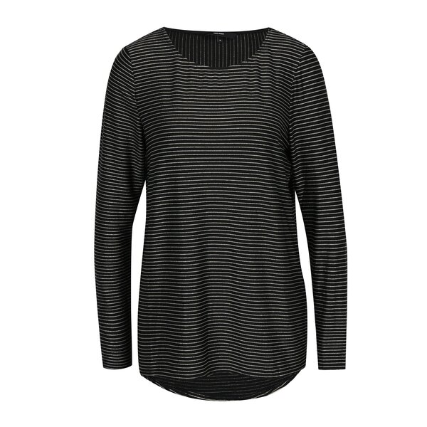 Bluza negru&auriu in dungi cu fir metalic VERO MODA Haley