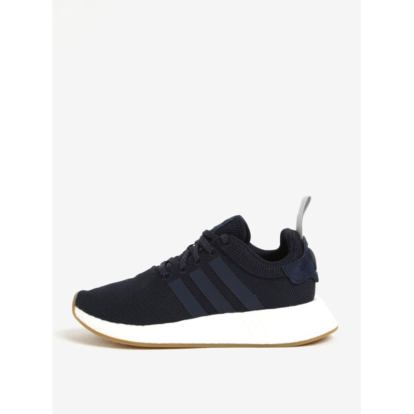 Pantofi sport negri cu detalii din piele pentru femei adidas Originals NMD R2