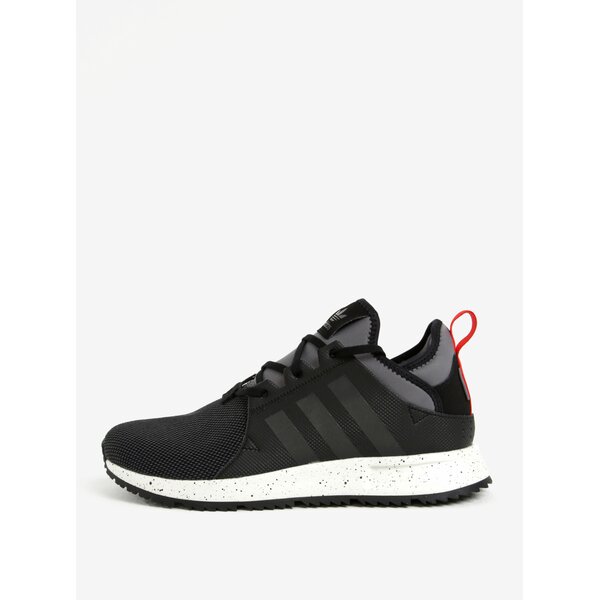 Pantofi sport negri de alergat pentru barbati adidas Originals PLR Sneakerboot