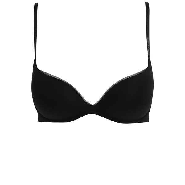 Sutien push up negru cu bretele ajustabile - Calvin Klein