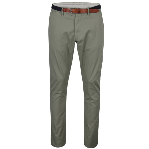 Pantaloni chino kaki Selected Homme Hyard