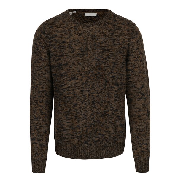 Pulover kaki melanj Selected Homme Bart