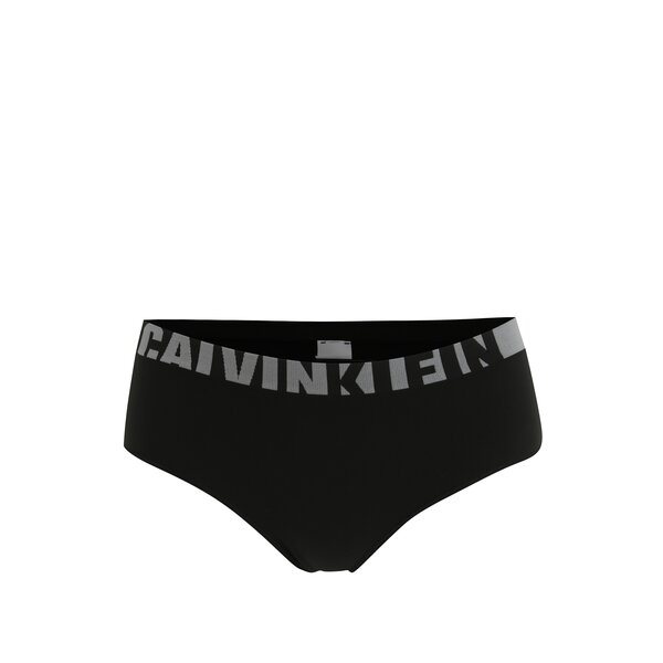 Chiloti negri fara cusaturi cu banda cu logo - Calvin Klein