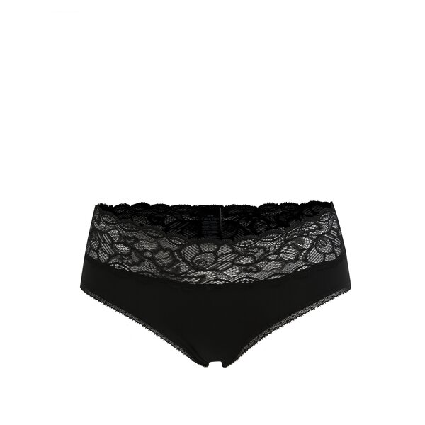 Chiloti hipster negri cu dantela - Calvin Klein