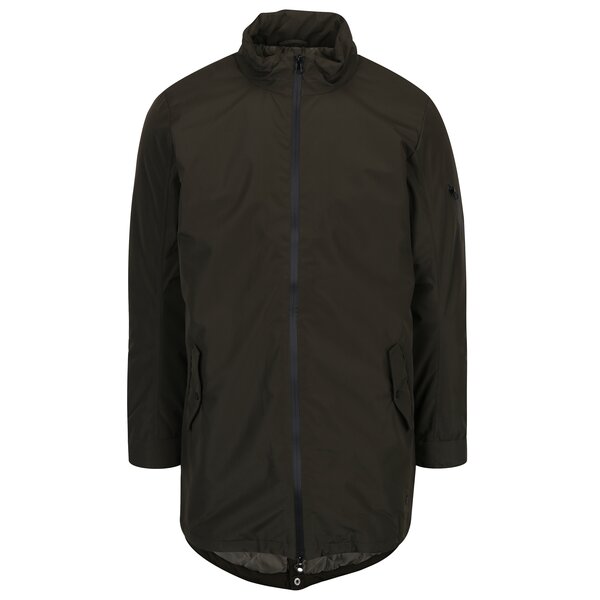Jacheta lunga verde inchis cu buzunare pentru barbati - Casual Friday by Blend
