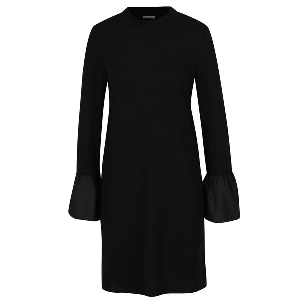 Rochie pulover neagra cu maneci clopot - Noisy May Nadine