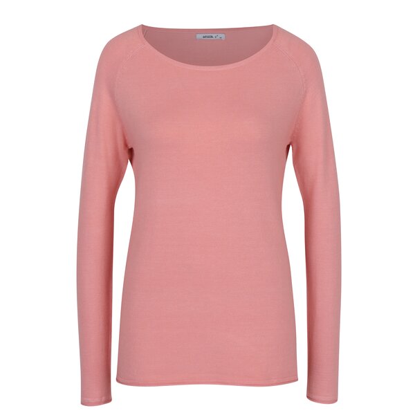 Pulover roz subtire cu maneci raglan - Haily´s Stella