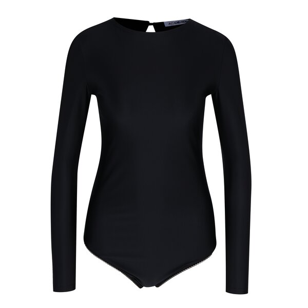 Body negru cu maneci lungi - Alexandra Ghiorghie Rina