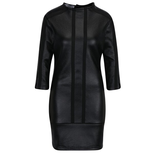 Rochie neagra cu maneci 3/4 - Alexandra Ghiorghie Rero