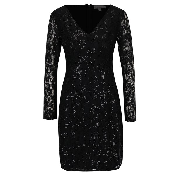 Rochie neagra din dantela cu paiete Dorothy Perkins