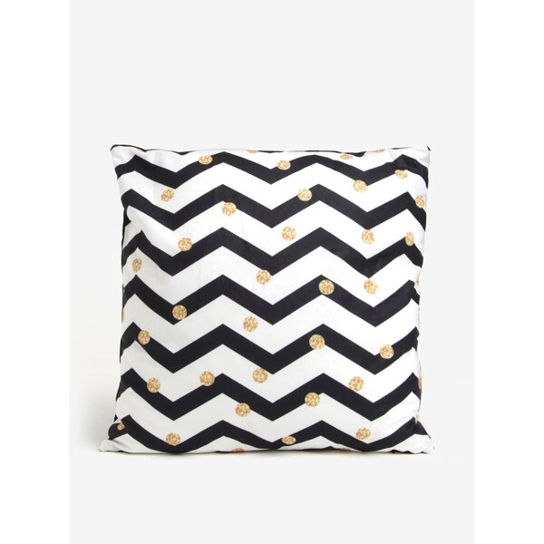 Perna cu print geometric si buline alb & negru - Butter Kings