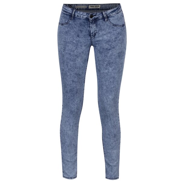 Blugi skinny albastri cu efect de push-up - TALLY WEiJL