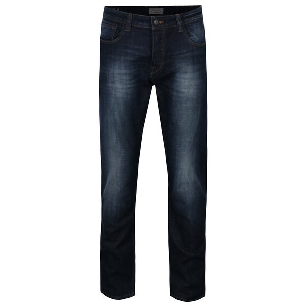 Blugi slim fit bleumarin cu aspect prespalat - ONLY & SONS Weft