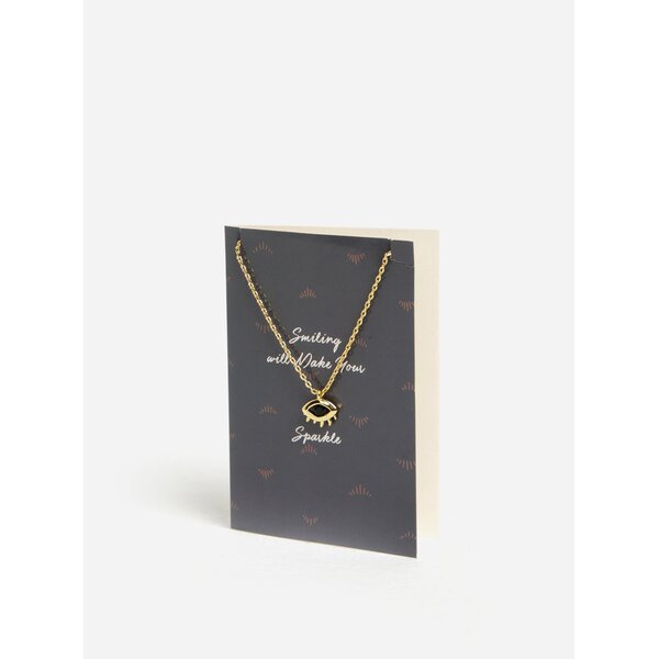 Bratara aurie cu pandantiv in forma de ochi - Pieces Anchor