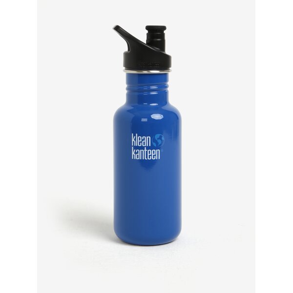 Sticla albastra din otel inoxidabil - Klean Kanteen Kid Classic 532 ml