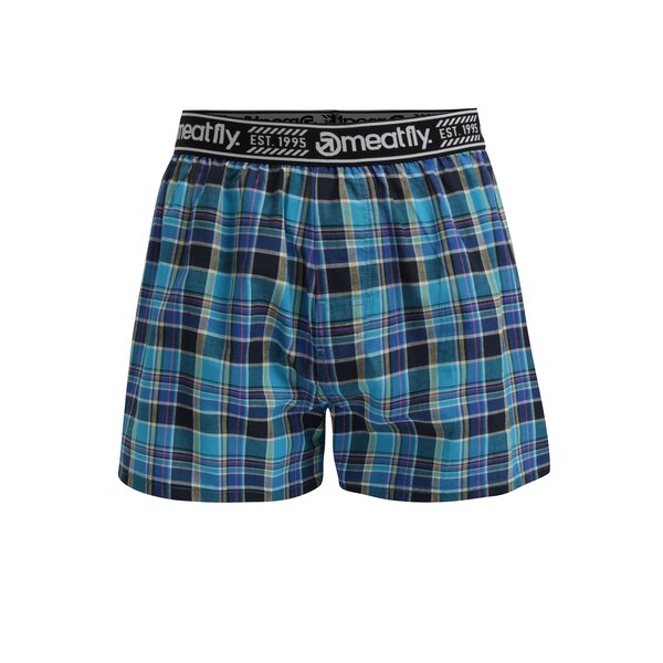 Boxeri in carouri cu talie elastica - MEATFLY Bandit